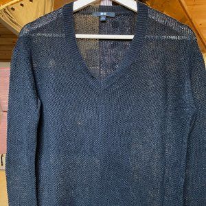 Uniqlo mesh linen sweater